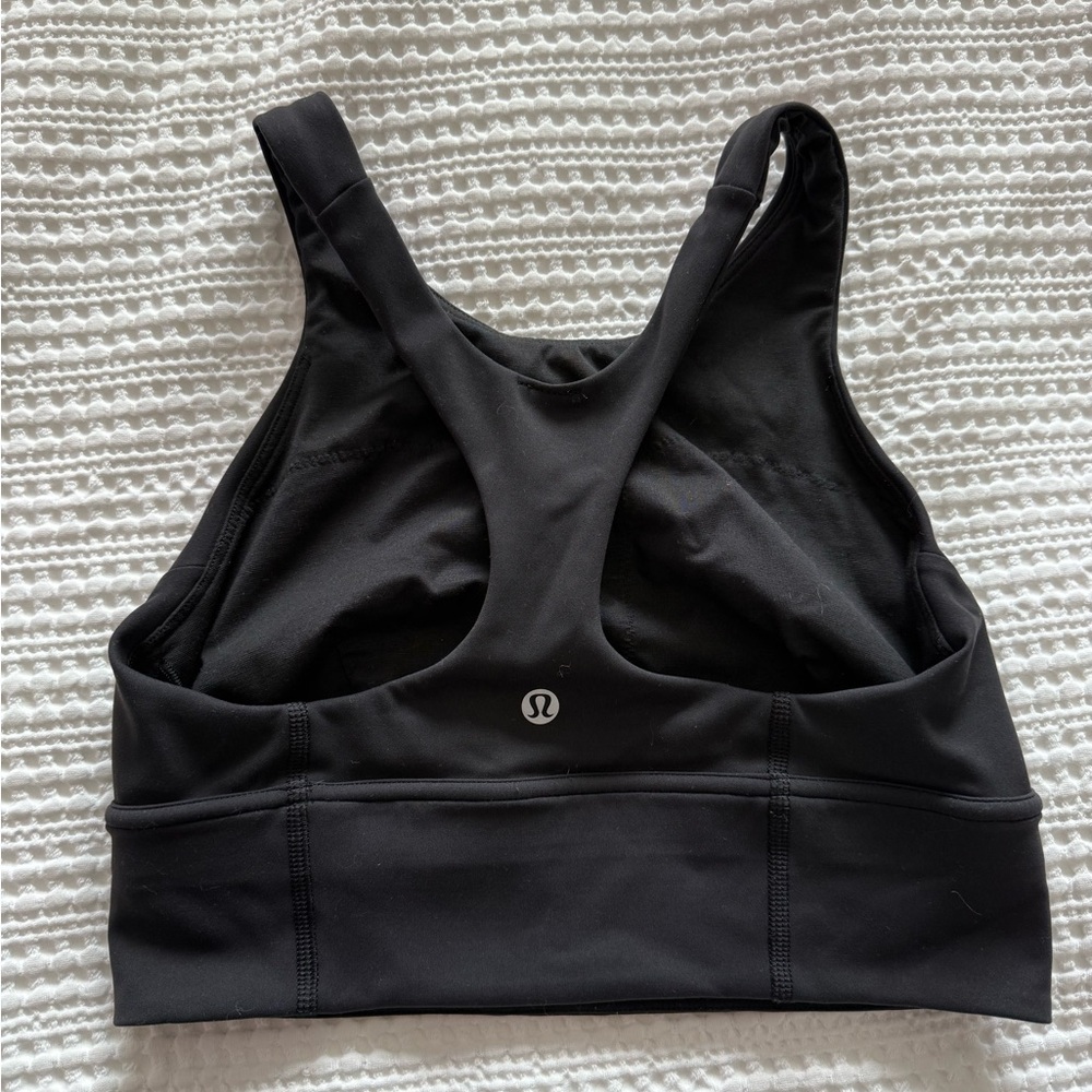 Lululemon Black Racerback Sports Bra
